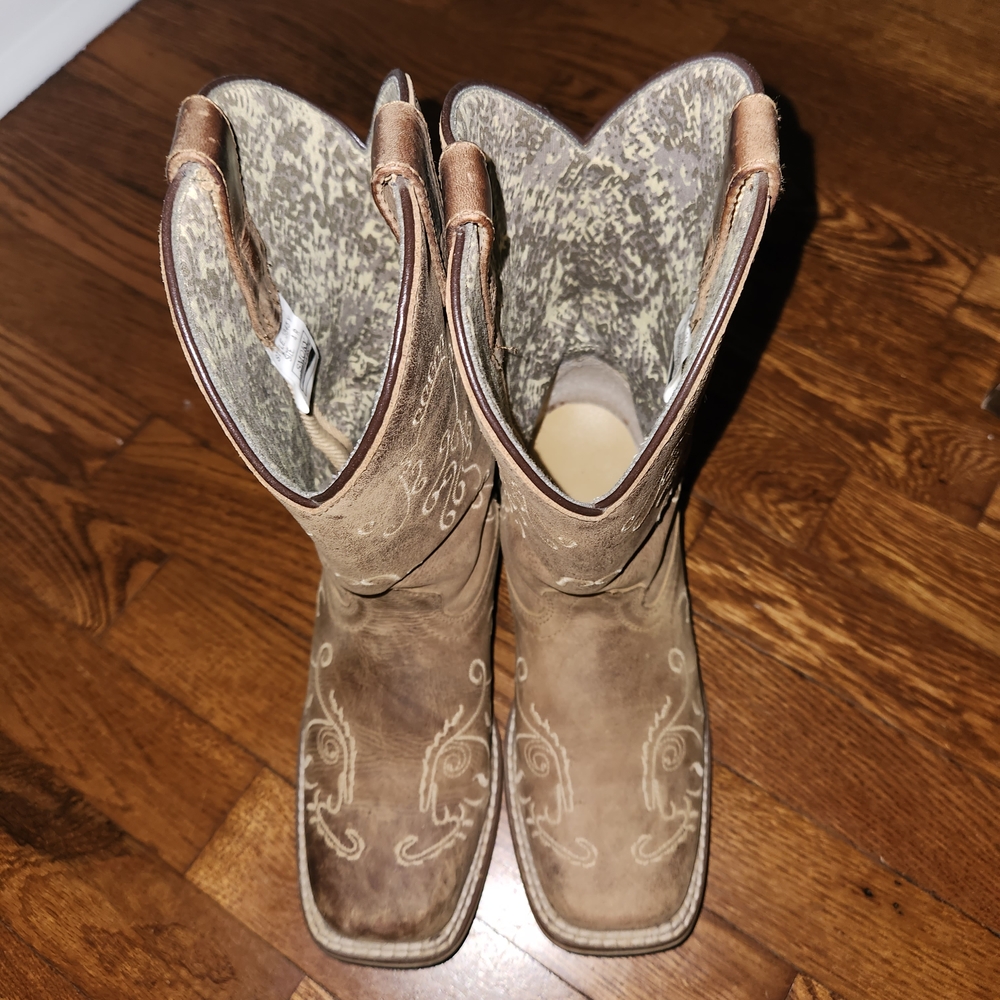 Brown Western Cowboy Boots